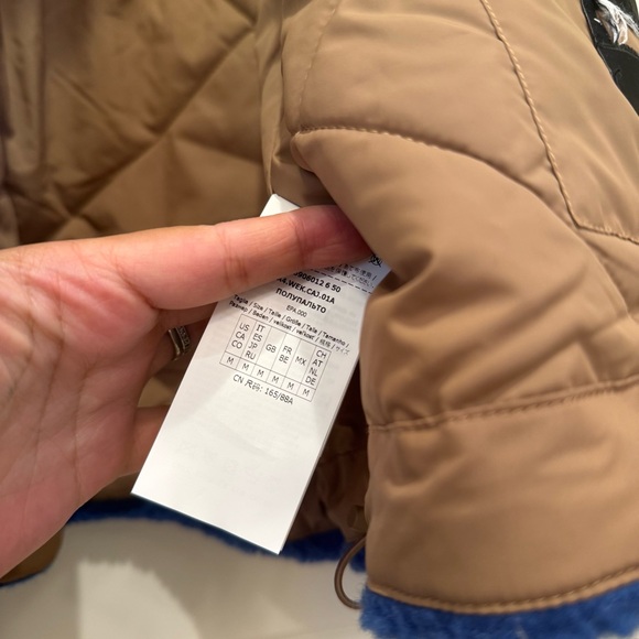 SOLD! NWOT Max Mara Weekend Label-cut Padded Jacket Size: M US6 Fall/Winter - Picture 12 of 16